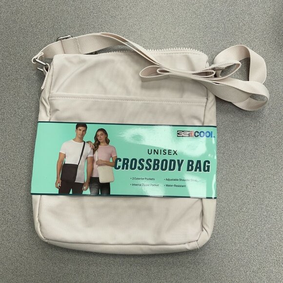 NEW Unisex Cream Crossbody Bag 32 Degrees - Picture 3 of 8